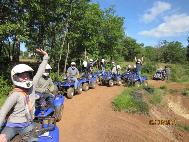  Viva el Cuatrimoto en el Parc des Bouscaillous